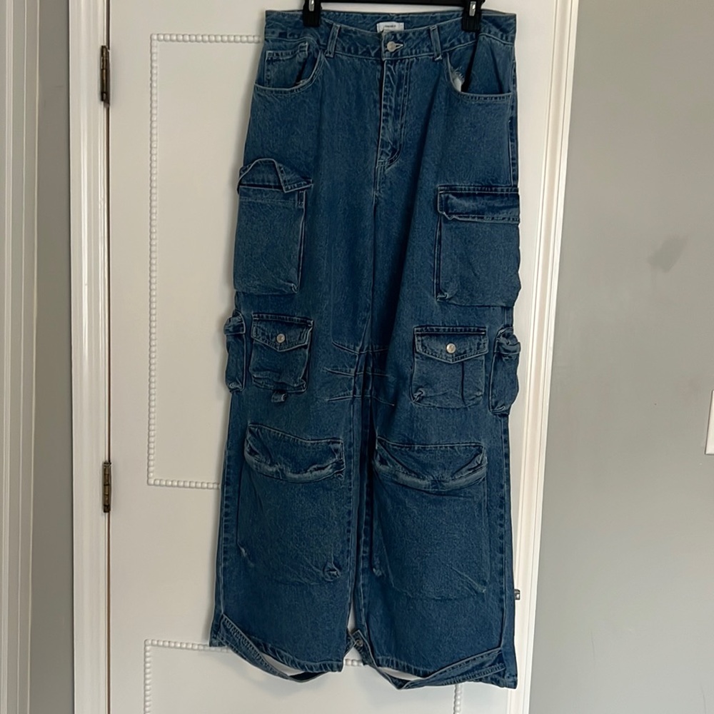 Forever 21 oversized cargo pant